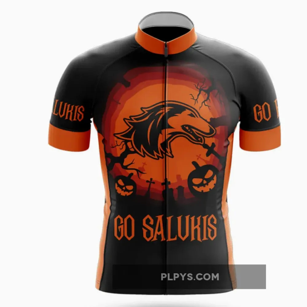 Halloween Southern Illinois University Carbondale Cycling Kit Full Set