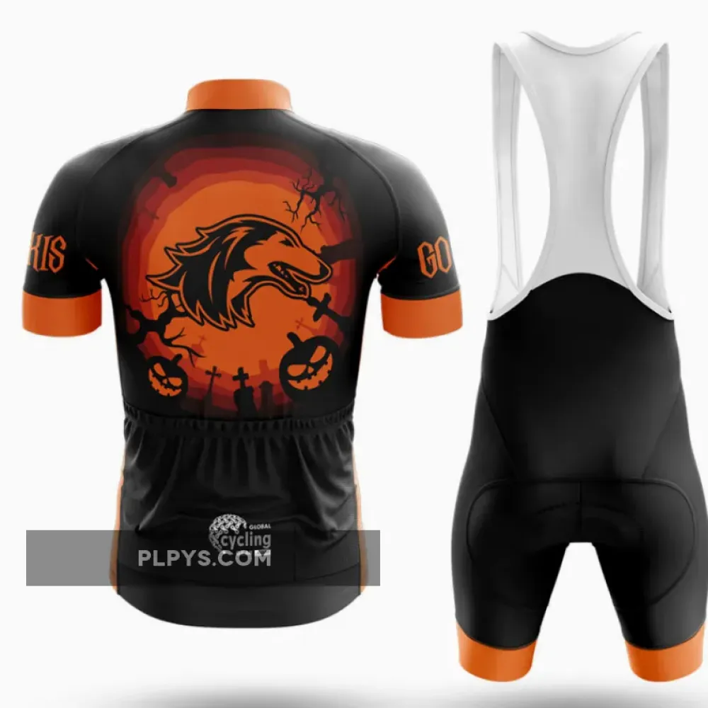 Halloween Southern Illinois University Carbondale Cycling Jersey