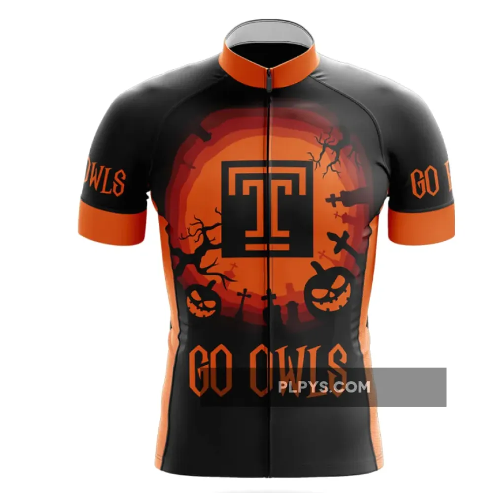 Halloween Temple University Cycling Kit Full Set