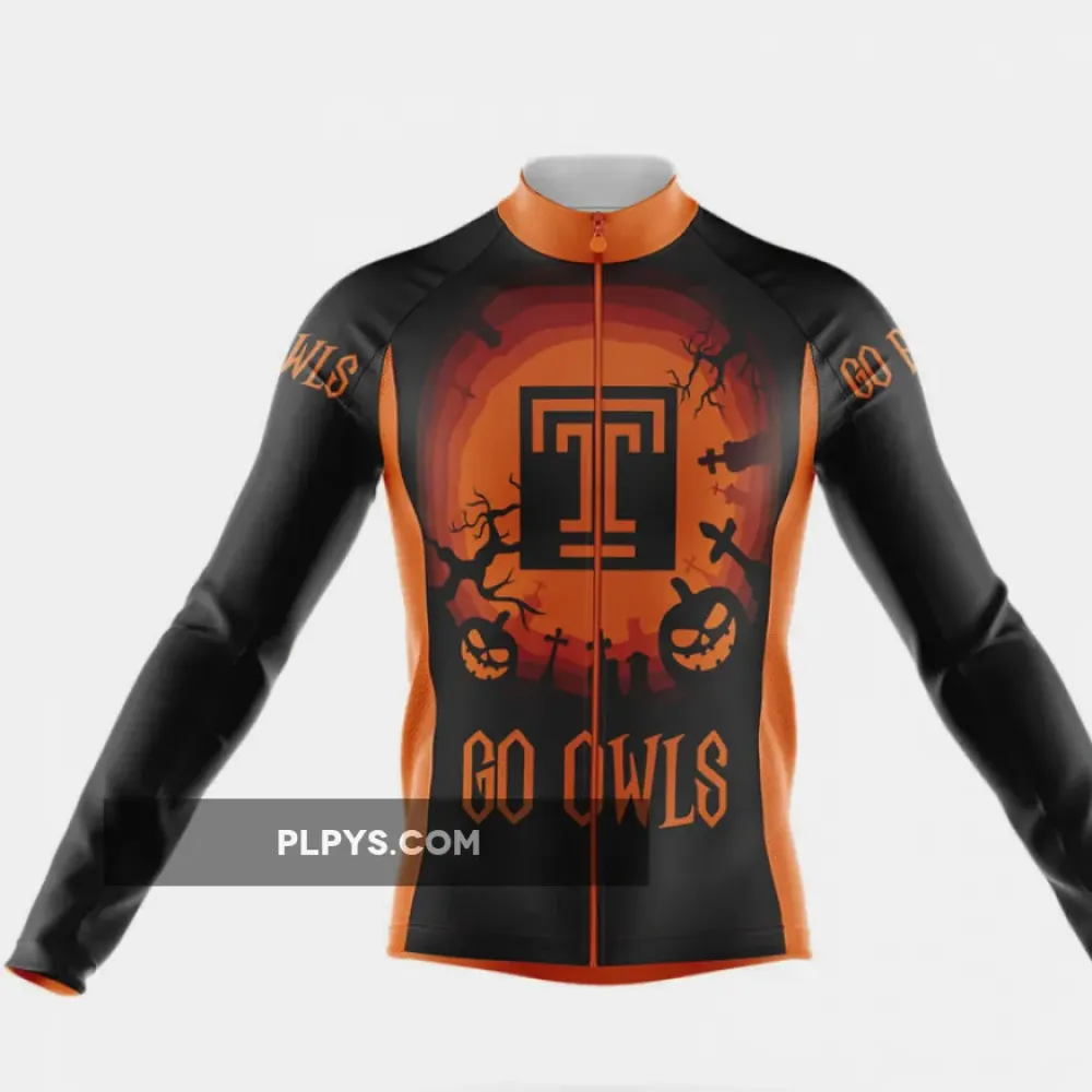 Halloween Temple University Cycling Kit Full Set