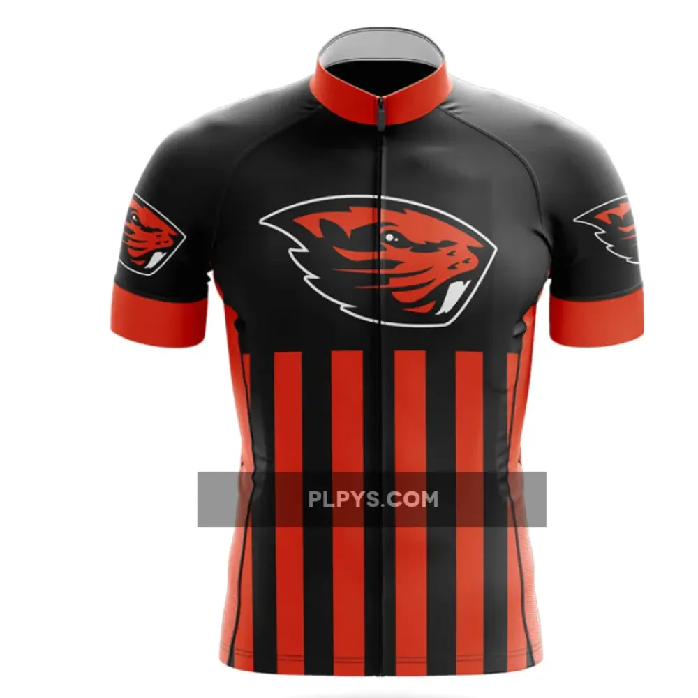 Oregon State University USA Long Sleeve Cycling Jersey