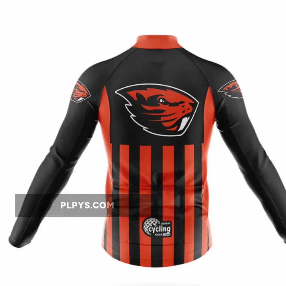 Oregon State University USA Long Sleeve Cycling Jersey