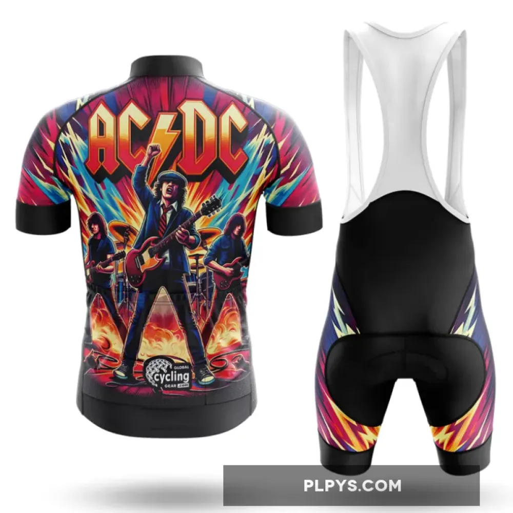 AC DC Long Sleeve Cycling Jersey Only