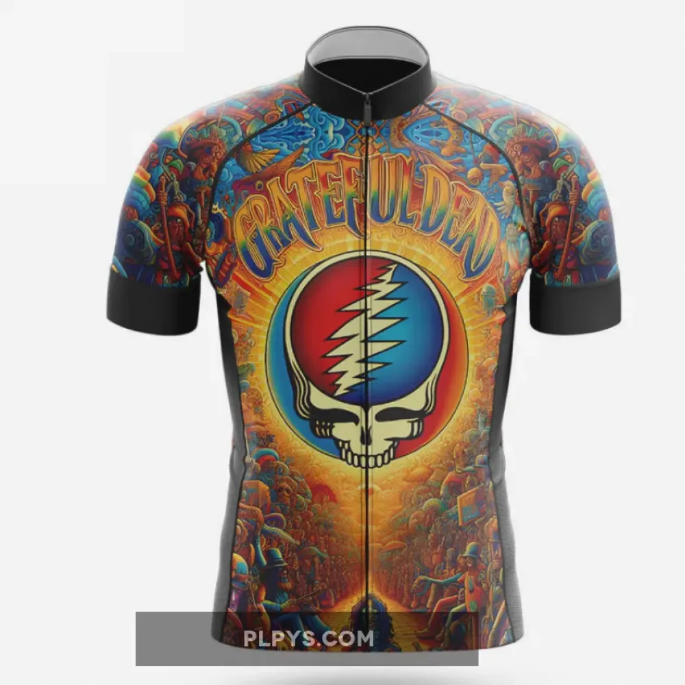 Grateful Dead Long Sleeve Cycling Jersey Only