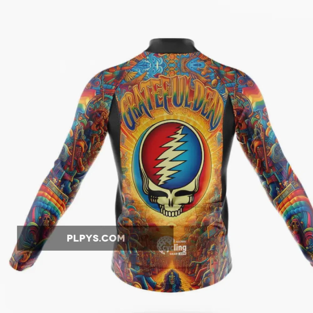 Grateful Dead Long Sleeve Cycling Jersey Only
