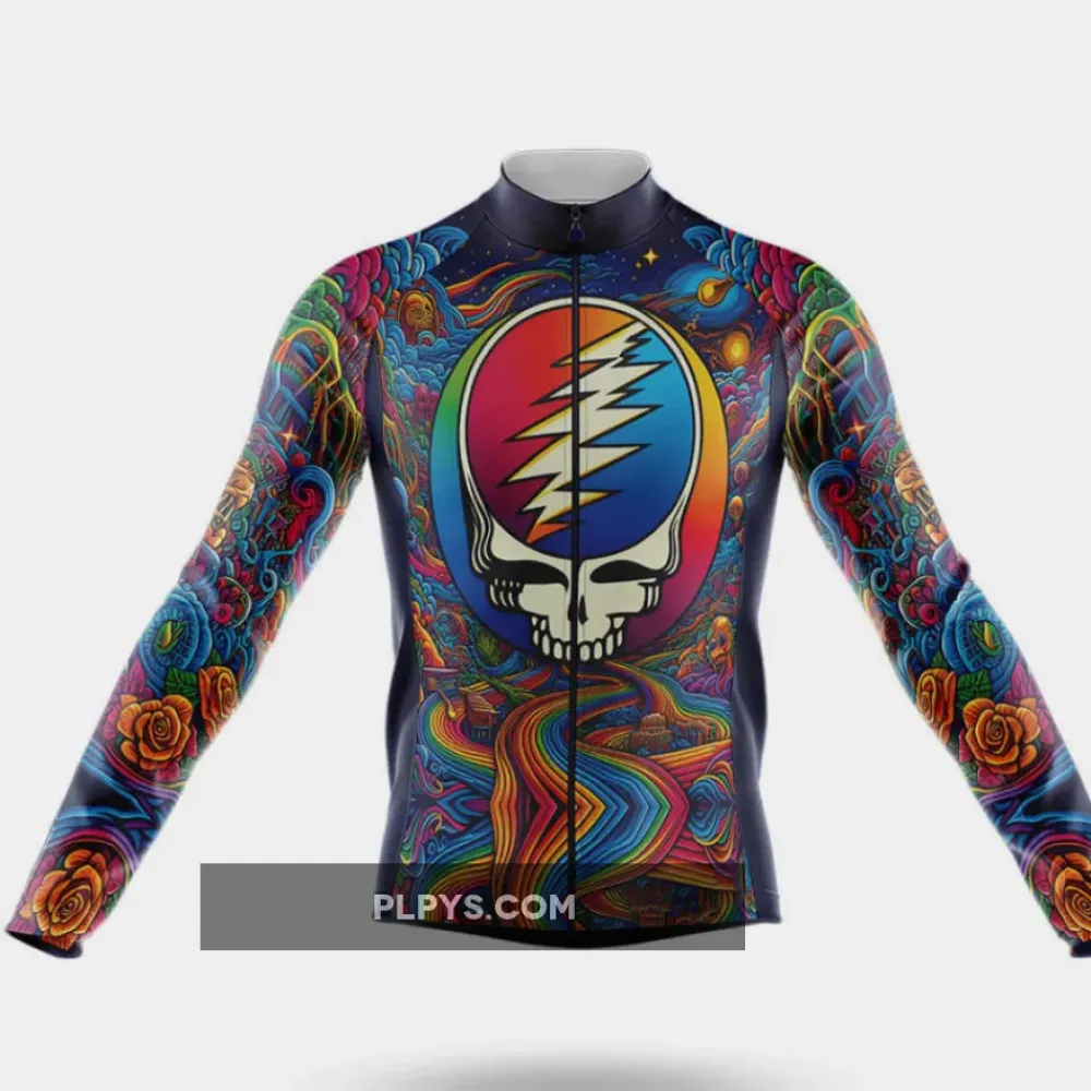 Grateful Dead Cycling Jersey- Bibs Only / Ver.3
