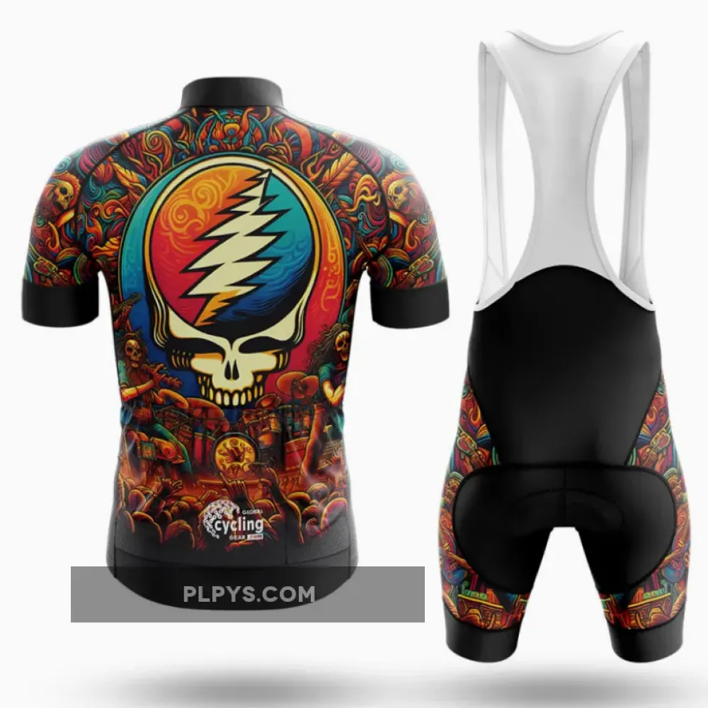 Grateful Dead Cycling Jersey- Bibs Only / Ver.2