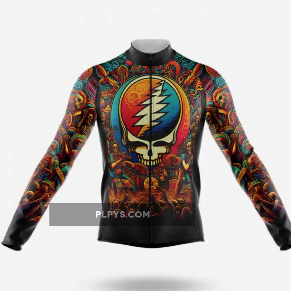 Grateful Dead Cycling Jersey- Bibs Only / Ver.2