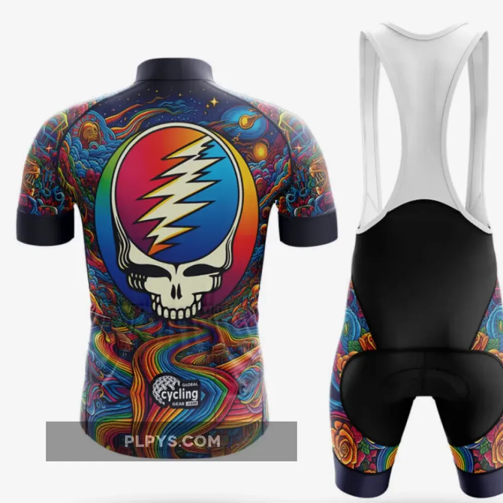 Grateful Dead Cycling Jersey- Long Sleeve Jersey / Ver.3