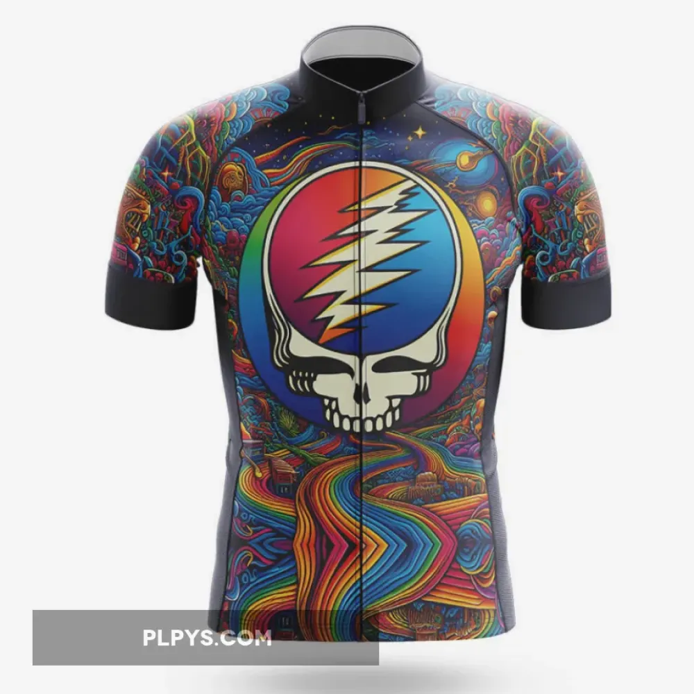 Grateful Dead Cycling Jersey- Long Sleeve Jersey / Ver.3