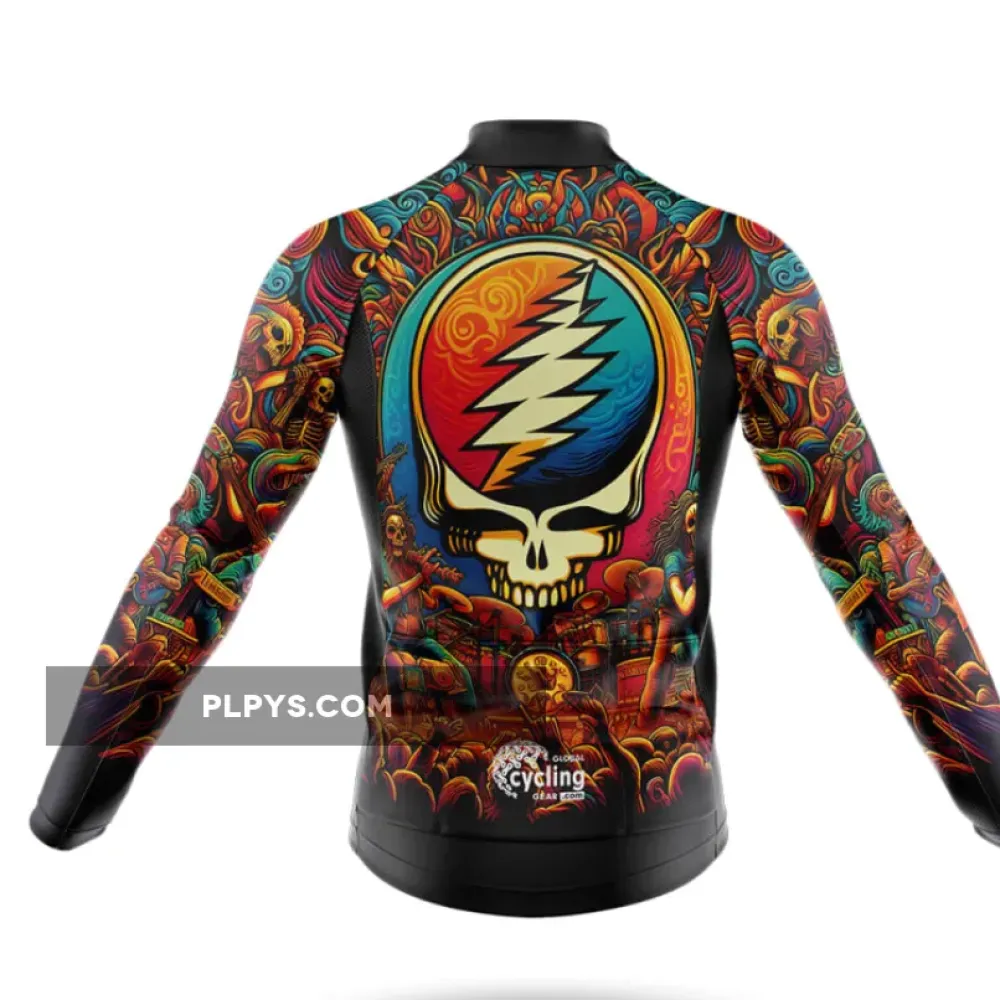 Grateful Dead Cycling Jersey- Long Sleeve Jersey / Ver.2